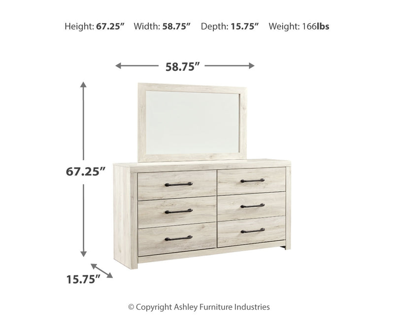 Cambeck Dresser and Mirror