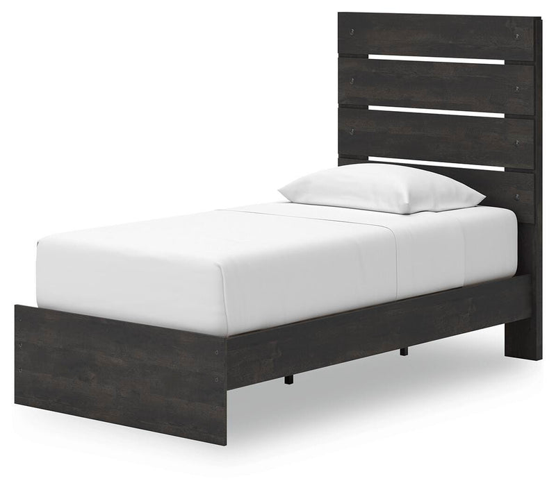 Delmorta Panel Storage Bed