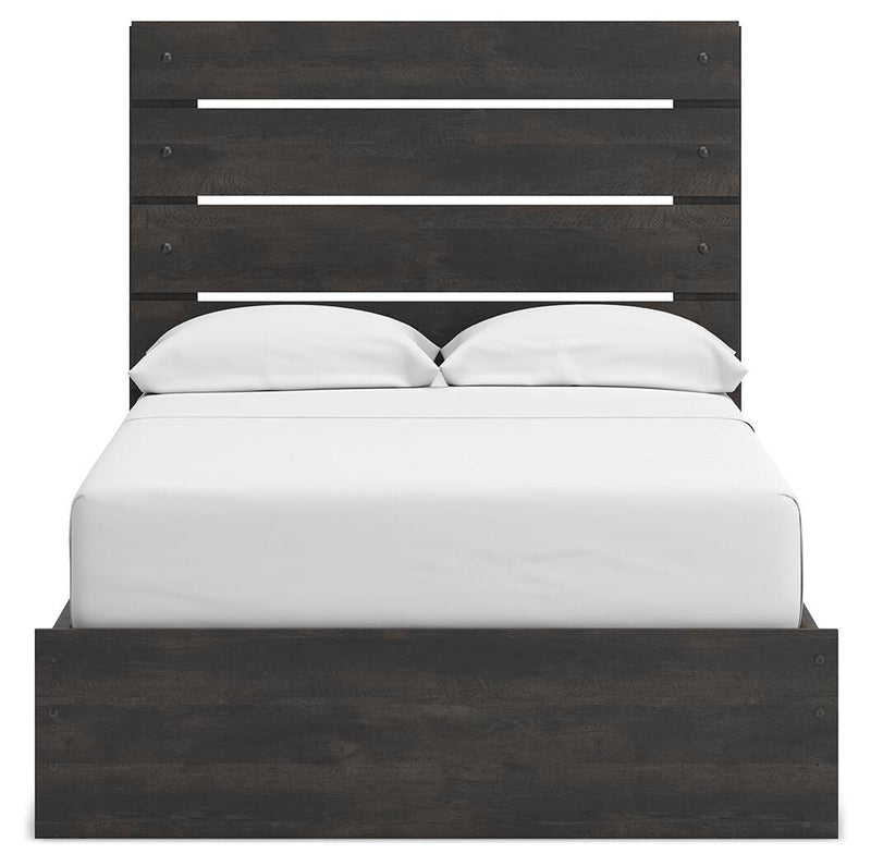 Delmorta Panel Storage Bed