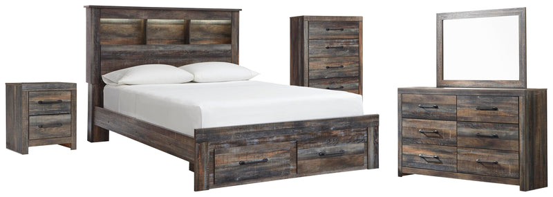 Drystan Bookcase Bed Bedroom Set