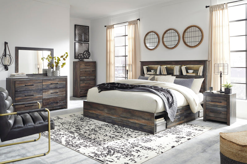 Drystan Bookcase Bed Bedroom Set