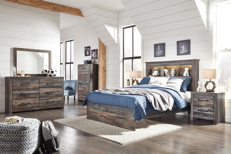 Drystan Bookcase Bed Bedroom Set