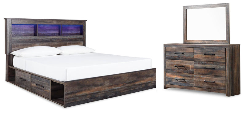 Drystan Bookcase Bed Bedroom Set
