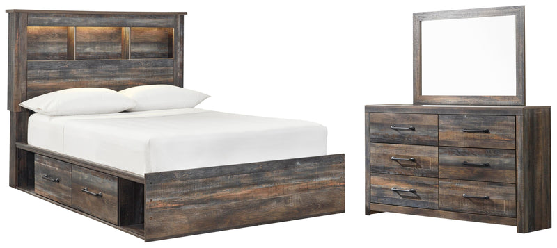 Drystan Bookcase Bed Bedroom Set