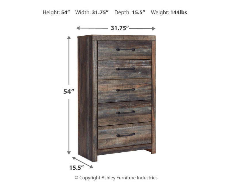Drystan Bookcase Bed Bedroom Set