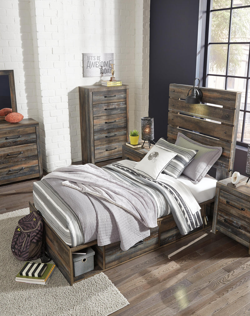 Drystan Panel Bed Bedroom Set
