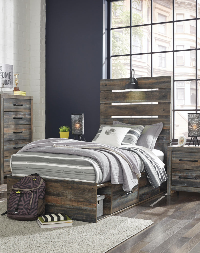 Drystan Panel Bed Bedroom Set