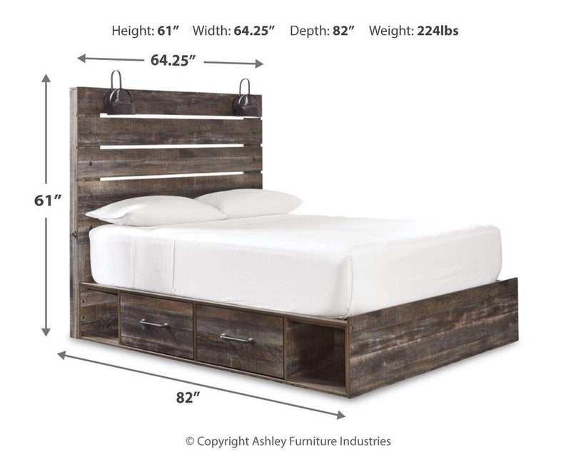 Drystan Panel Bed Bedroom Set