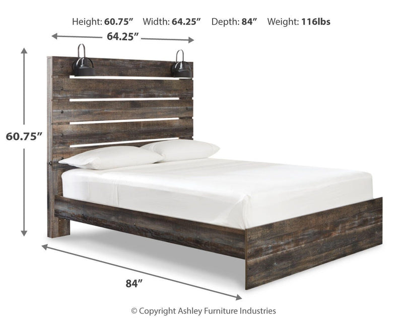 Drystan Panel Bed