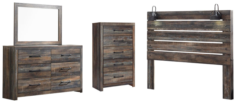 Cambeck Panel Headboard Bedroom Set