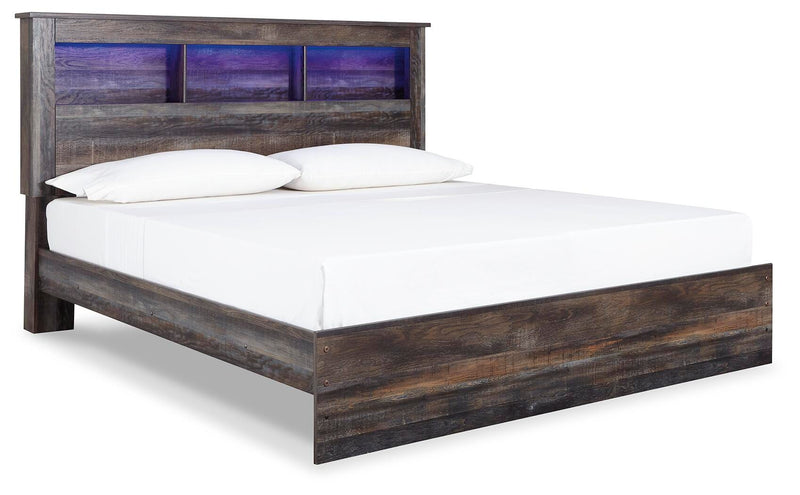 Drystan Panel Bookcase Bed Bedroom Set