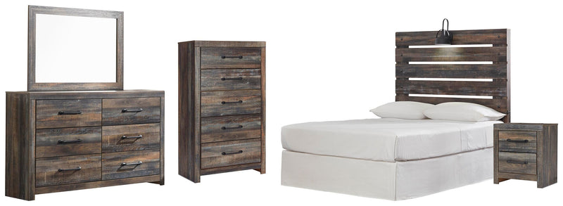 Drystan Panel Headboard Bedroom Set