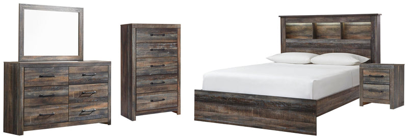 Drystan Bookcase Bed Bedroom Set