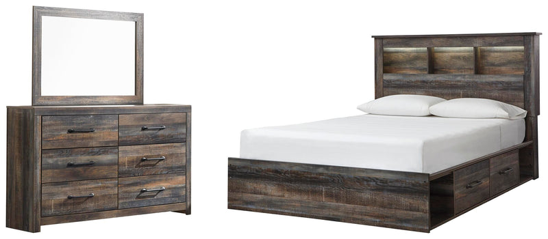 Drystan Bookcase Bed Bedroom Set
