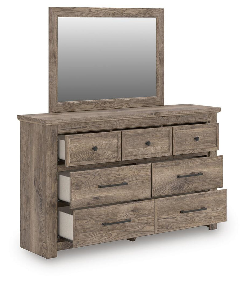 Rusticott Poster Bed Bedroom Set