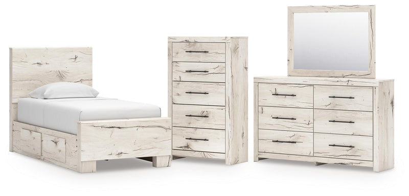 Lawroy Panel Bed Bedroom Set