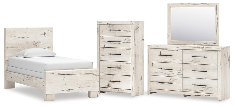 Lawroy Panel Bed Bedroom Set