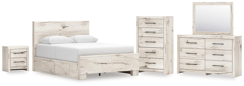 Lawroy Panel Bed Bedroom Set