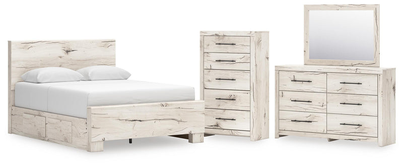 Lawroy Panel Bed Bedroom Set