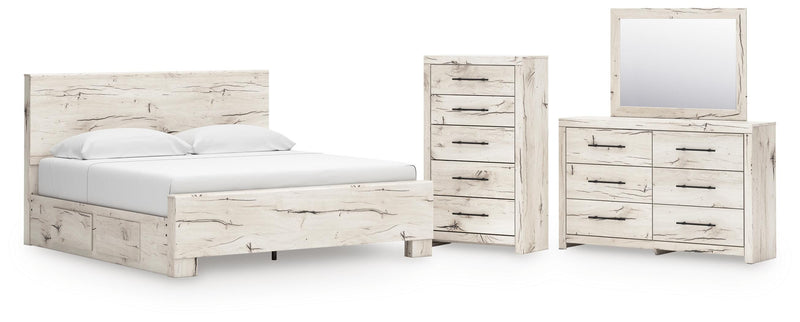 Lawroy Panel Bed Bedroom Set