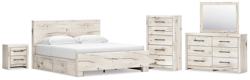 Lawroy Panel Bed Bedroom Set