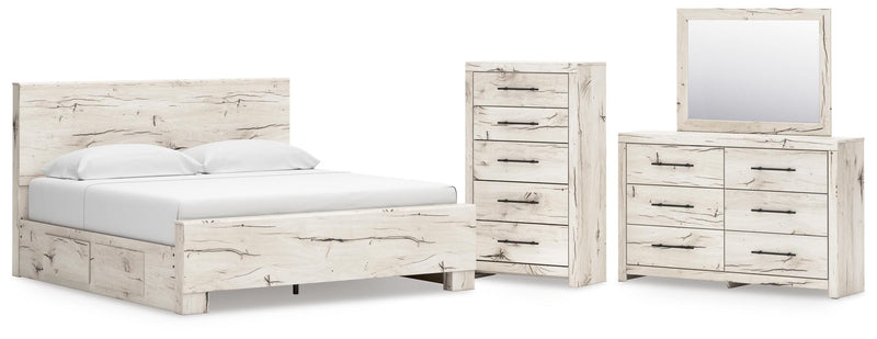 Lawroy Panel Bed Bedroom Set