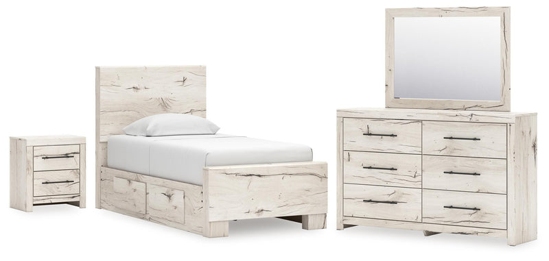 Lawroy Panel Bed Bedroom Set