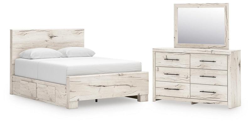 Lawroy Panel Bed Bedroom Set