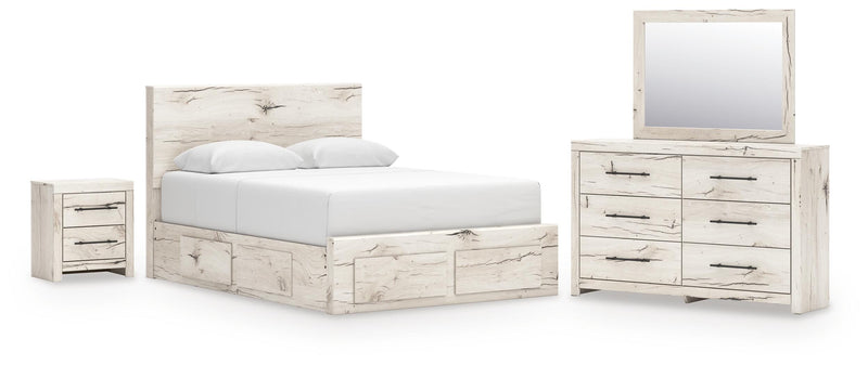 Lawroy Panel Storage Bed Bedroom Set