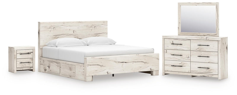 Lawroy Panel Bed Bedroom Set