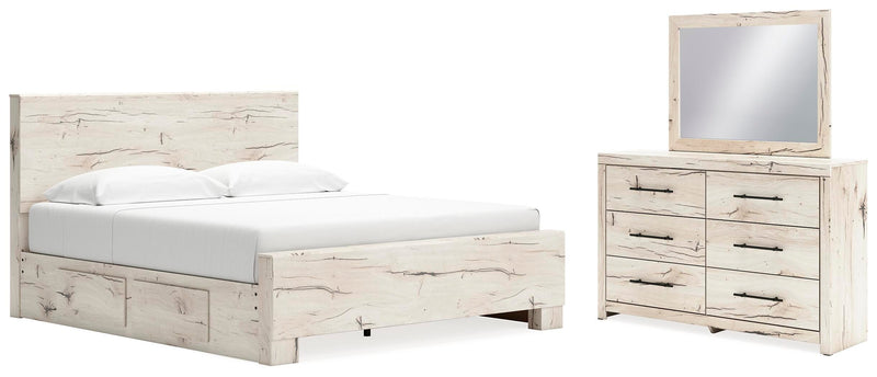 Lawroy Panel Bed Bedroom Set