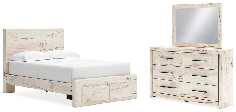 Lawroy Panel Storage Bed Bedroom Set