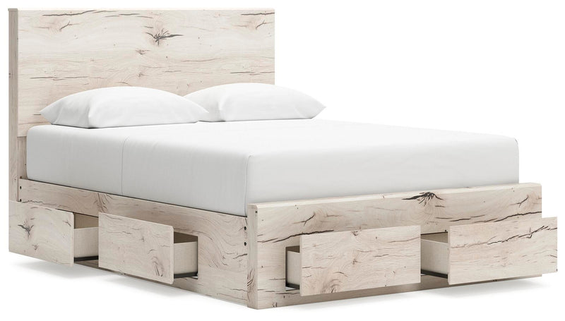 Lawroy Panel Storage Bed Bedroom Set