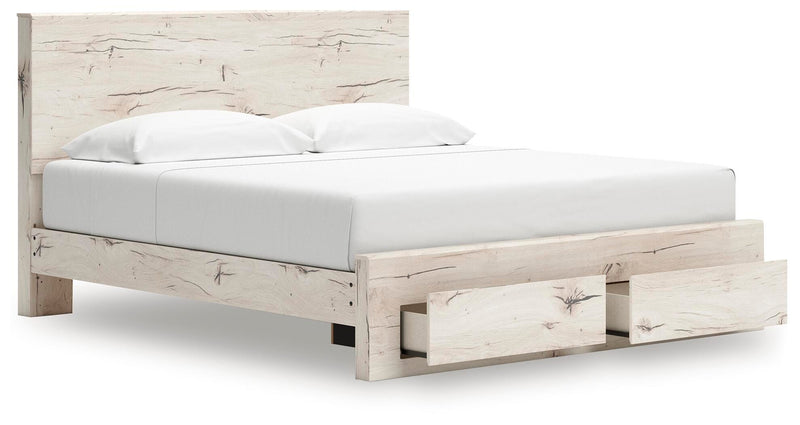 Lawroy Panel Storage Bed Bedroom Set