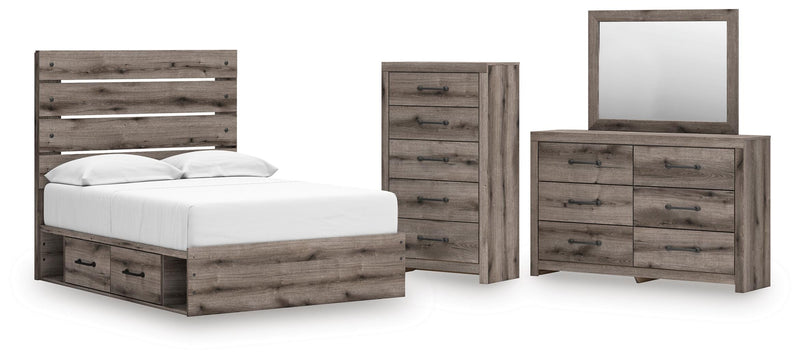 Graystorm Panel Bed Bedroom Set