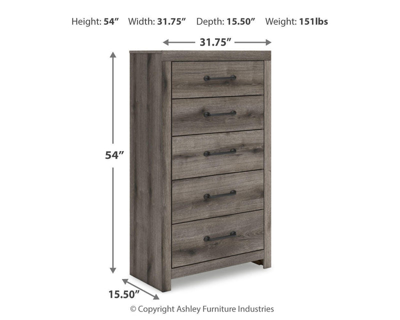 Graystorm Panel Bed Bedroom Set