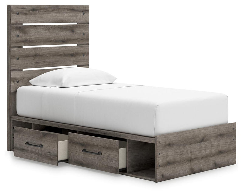 Urbanoore Panel Storage Bed