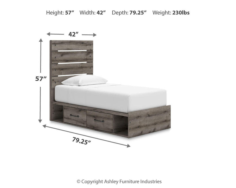 Graystorm Panel Bed Bedroom Set