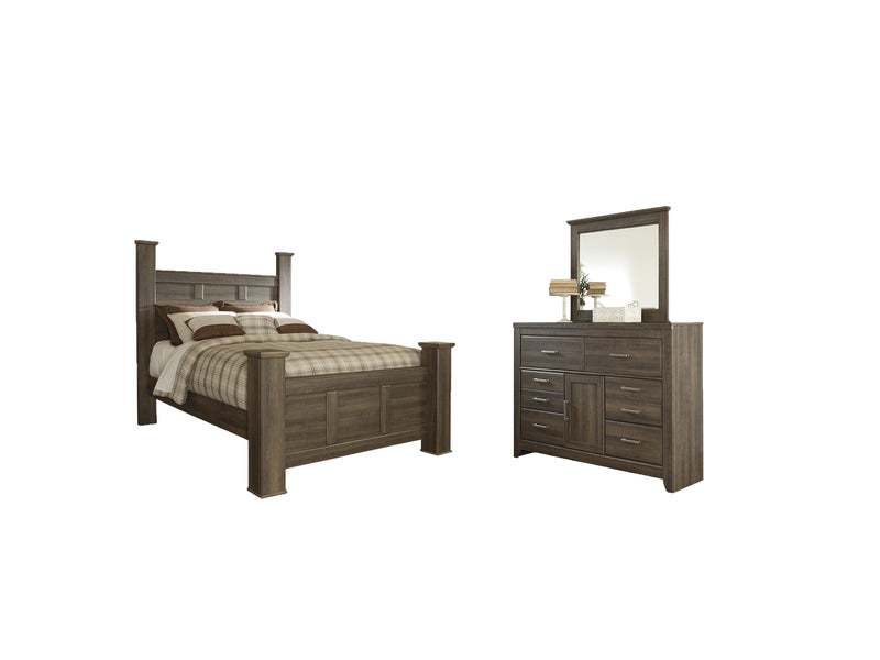 Juararo Poster Bed Bedroom Set