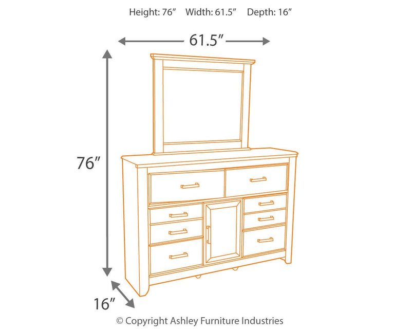 Juararo Poster Bed Bedroom Set