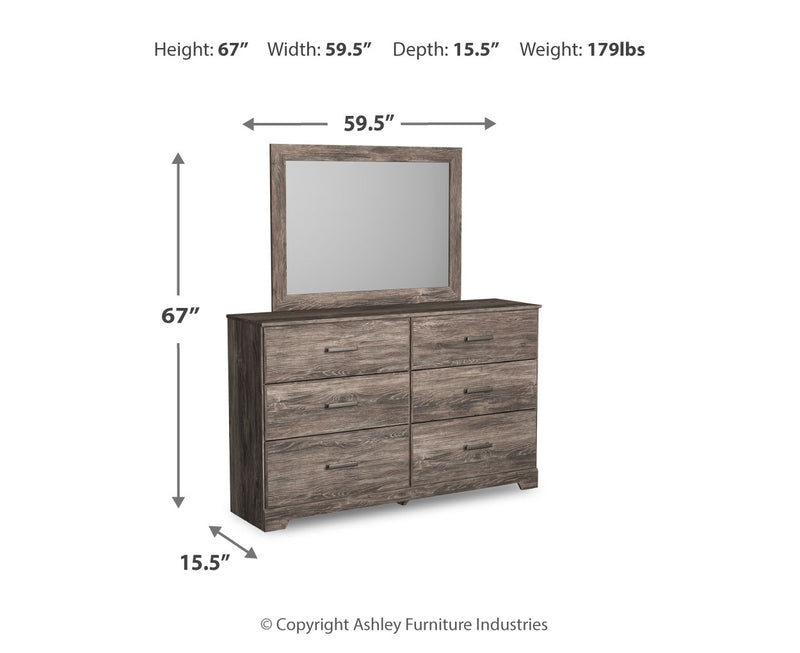 Ralinksi Dresser and Mirror