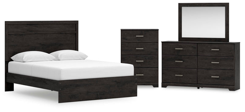 Belachime Panel Bed Bedroom Set