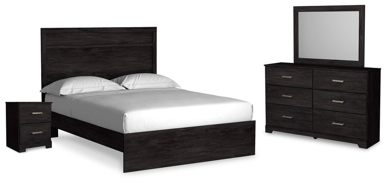 Belachime Panel Bed Bedroom Set