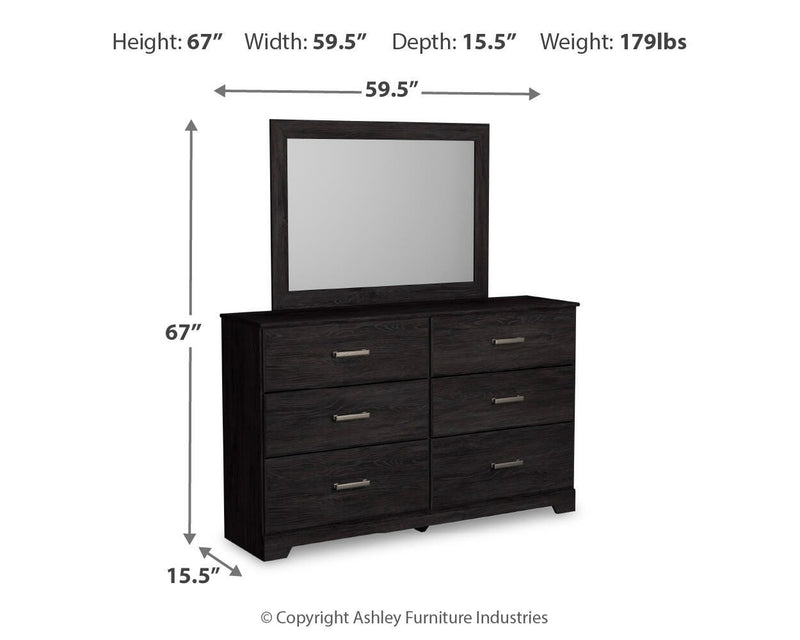 Belachime Panel Bed Bedroom Set