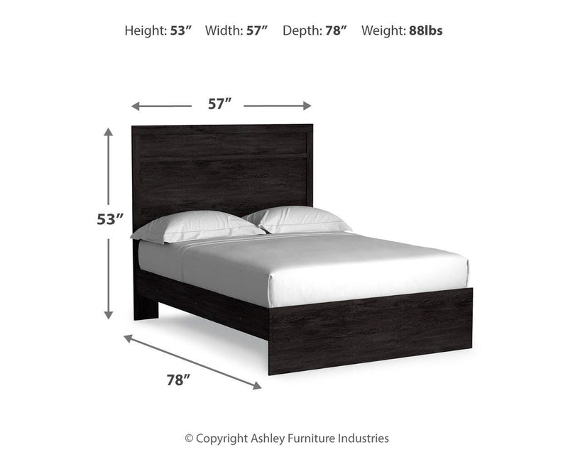 Belachime Panel Bed