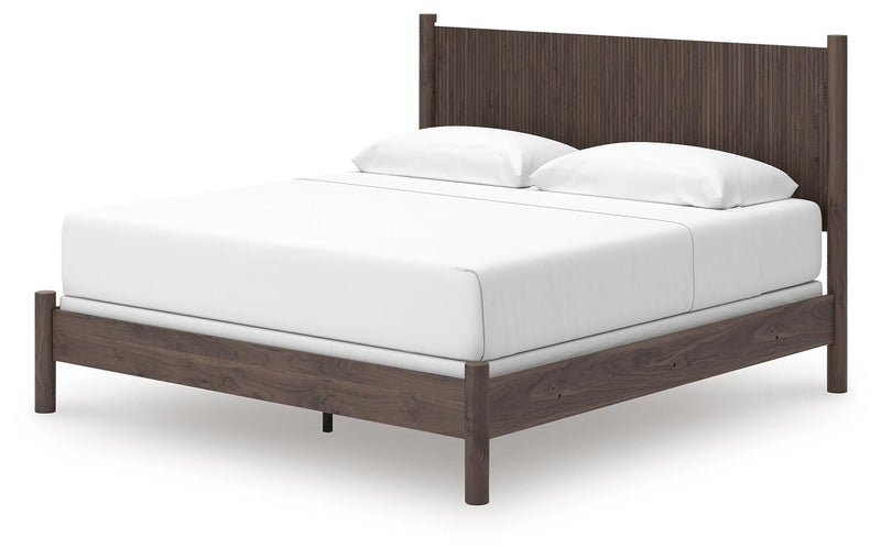 Juego de dormitorio Pamytta con cama de paneles