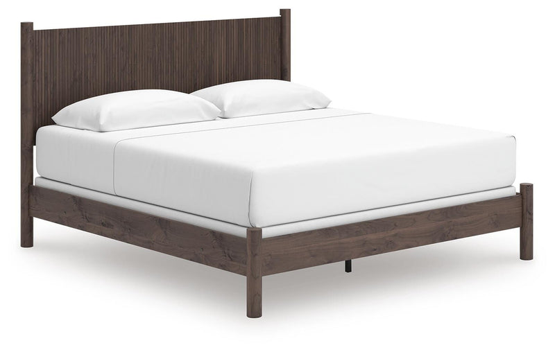 Juego de dormitorio Pamytta con cama de paneles