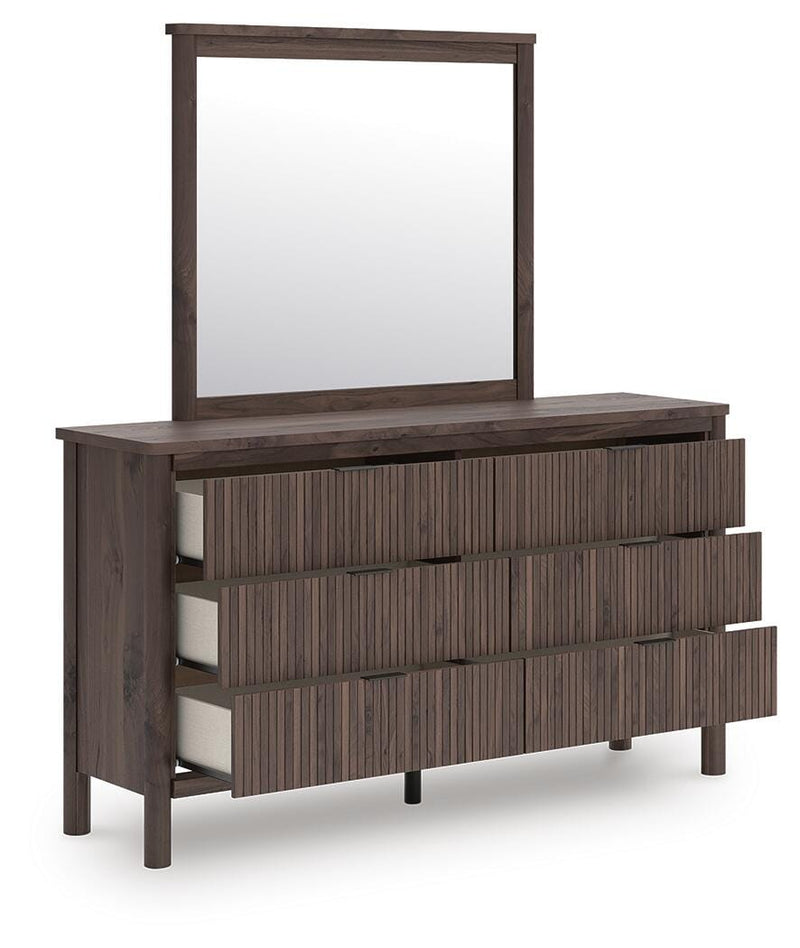 Juego de dormitorio Pamytta con cama de paneles