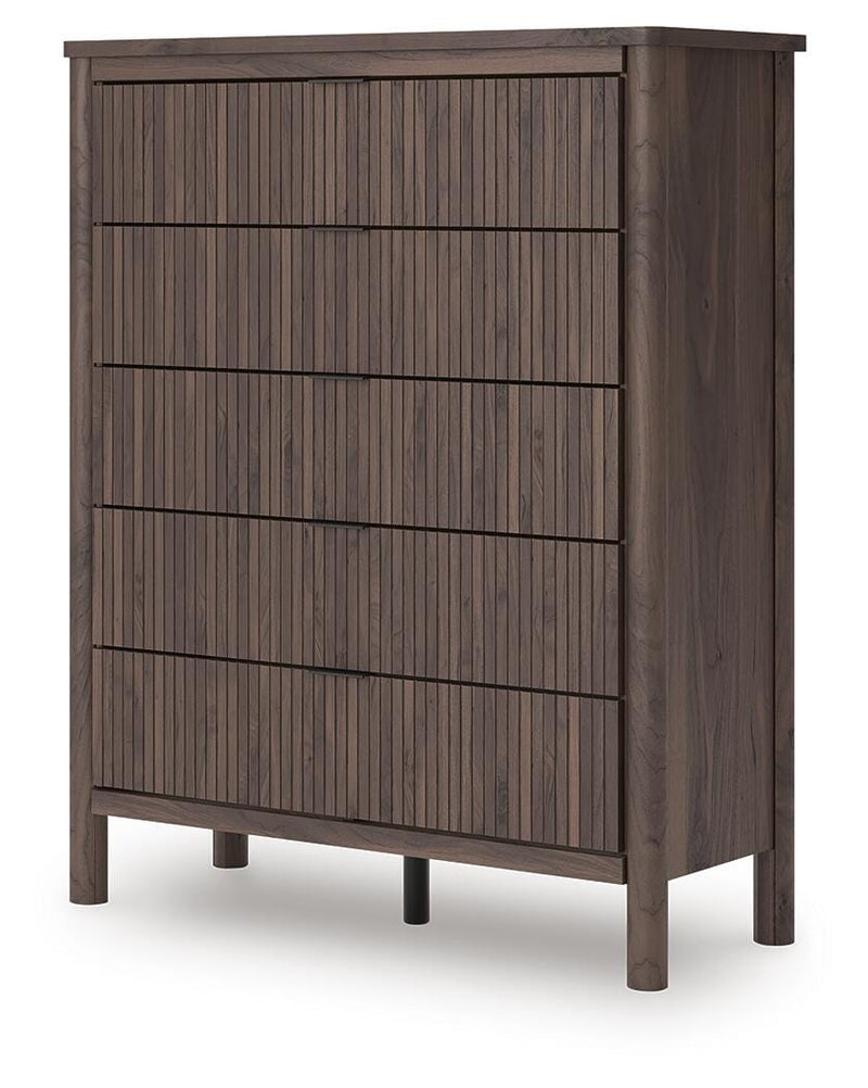 Pamytta Upholstered Panel Bed Bedroom Set