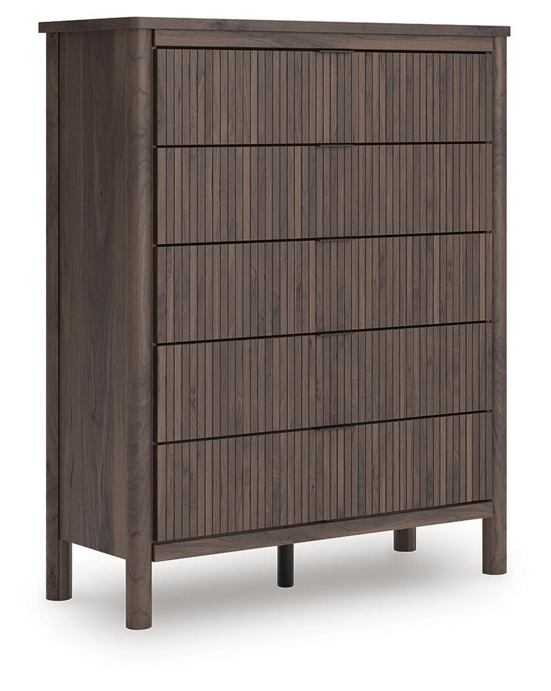 Pamytta Upholstered Panel Bed Bedroom Set